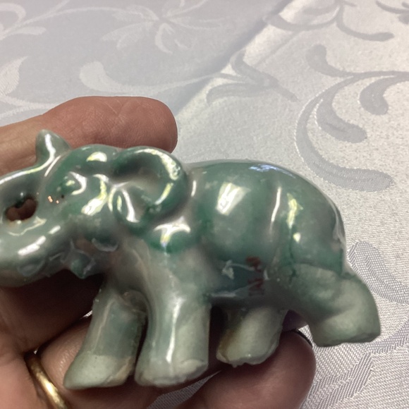 Elephant Statue Figurine Decorations JAPAN TRUNK UP LOT OF 5 - Picture 8 of 15